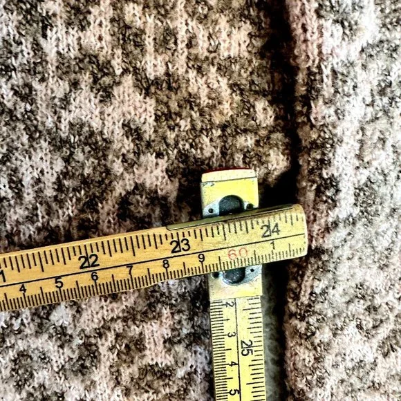 Madewell Sweater in Leopard Womens XL Shrunken Pullover Pink Animal Print - Picture 6 of 16